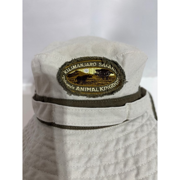 Disney Kilimanjaro Safari Animal Kingdom Bucket Hat Adult Unisex Tan Olive Green - Picture 2 of 7